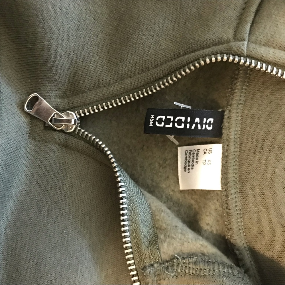 H&M quarter zip sweatshirt with pockets - Picture 4 of 6